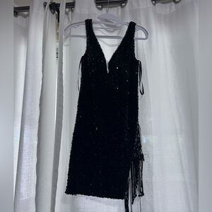 Elegant Black Sleeveless Dress